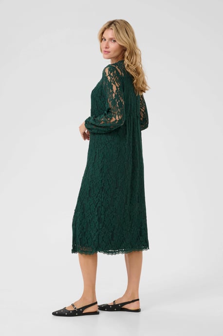 Jersey dress Feminine Silhouette Sea Moss - Image 2