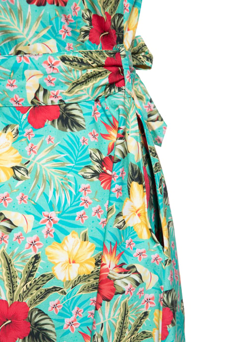 Queen Kerosin Damen Swing Kleid mint - Image 3