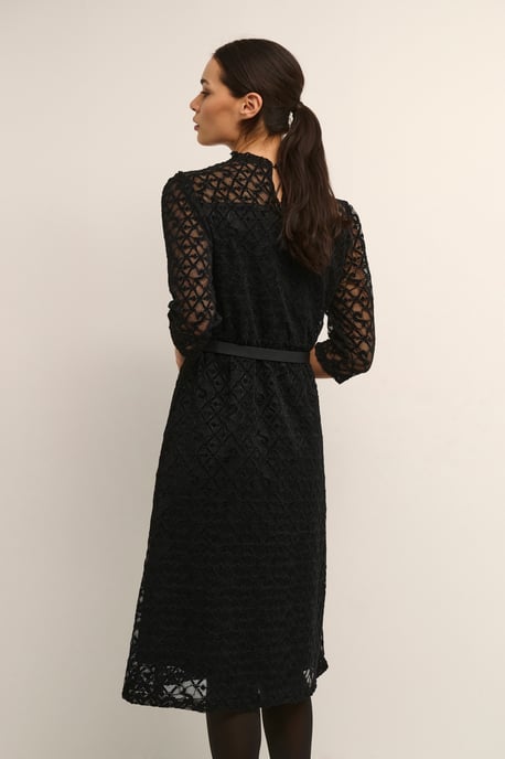 Jurk Feminine Pitch Blac - Image 3