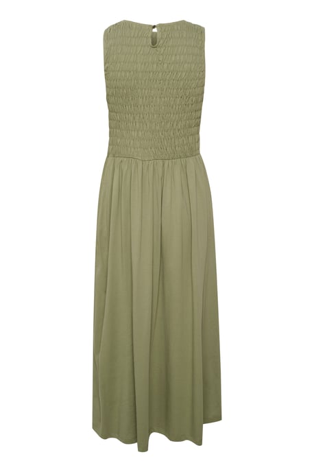Jersey dress A-shape Oil Green - Image 5