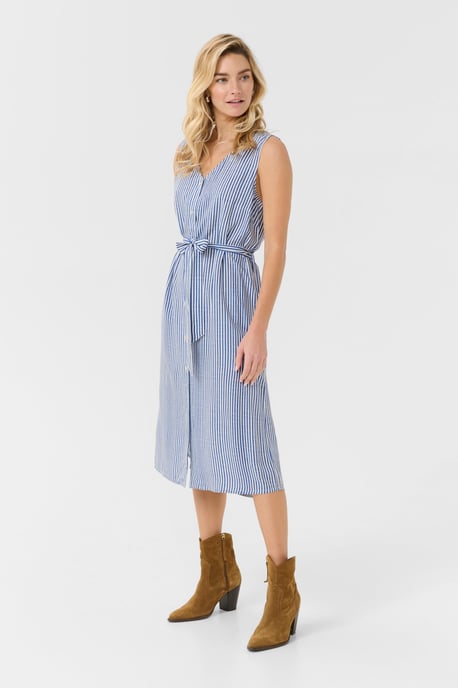 Dress Feminine Silhouette Blue Milkboy - Image 2