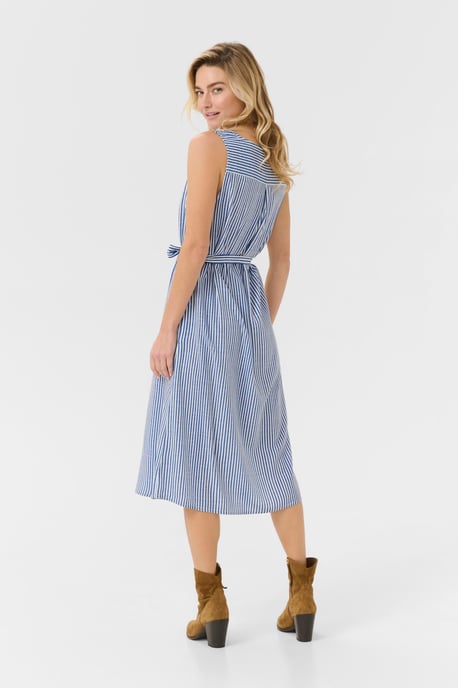 Dress Feminine Silhouette Blue Milkboy - Image 3