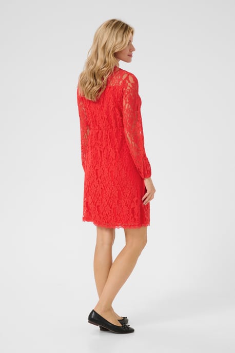 Dress Feminine Silhouette High Risk Red - Image 3