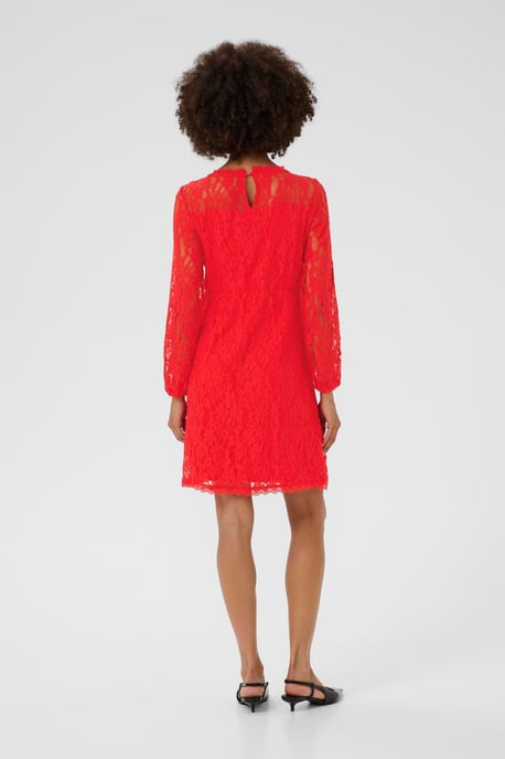 Dress Feminine Silhouette High Risk Red - Image 4