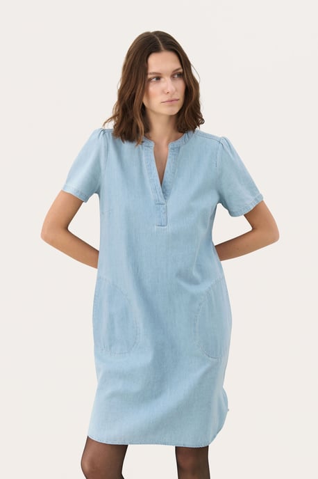Jurk Regular fit blue - Image 2
