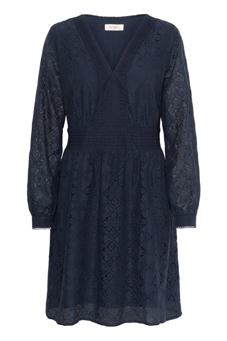 Dress Feminine Silhouette Dress Blues - Image 4
