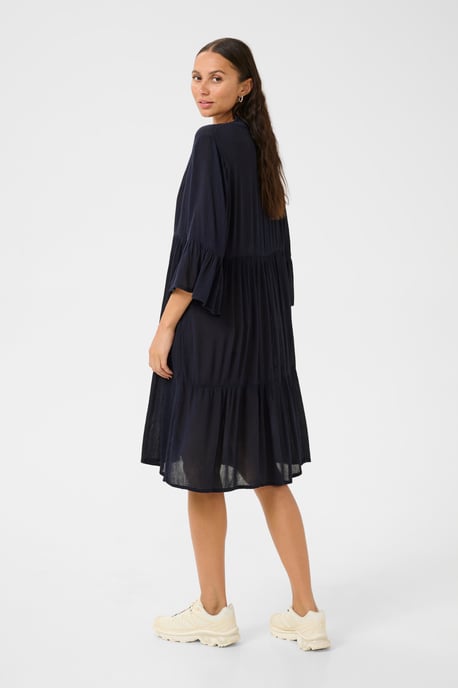 Jurk A-shape dark blue - Image 2