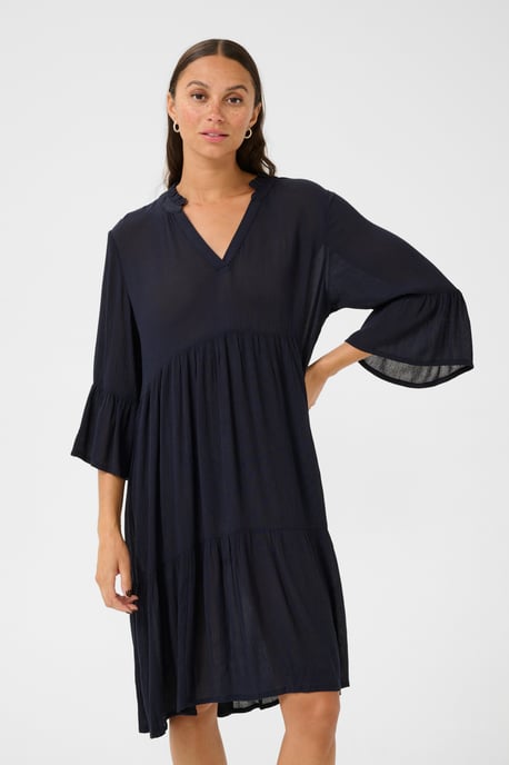 Jurk A-shape dark blue - Image 3