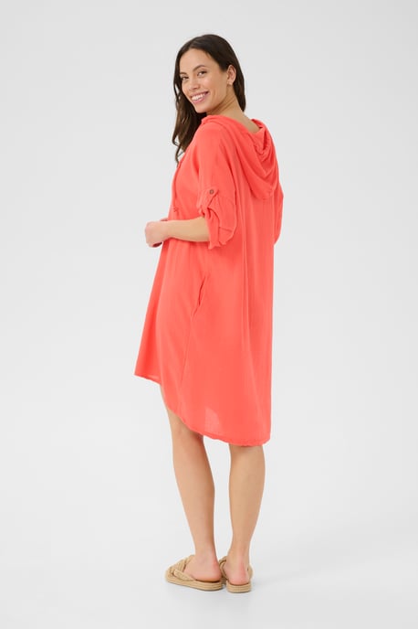 Dress Regular fit Hot Coral - Image 2