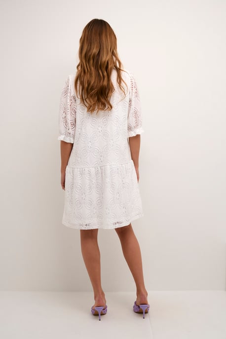 Jurk Relaxed fit white - Image 2