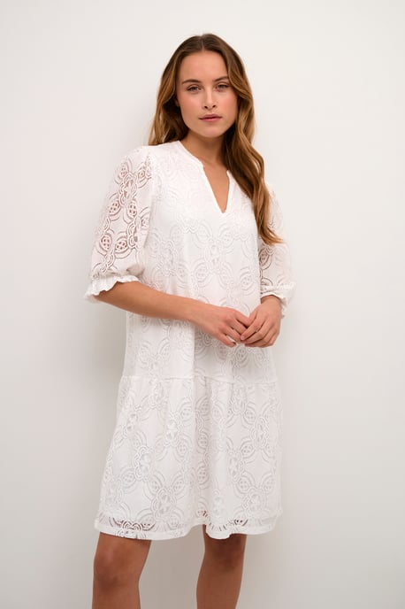 Jurk Relaxed fit white - Image 3