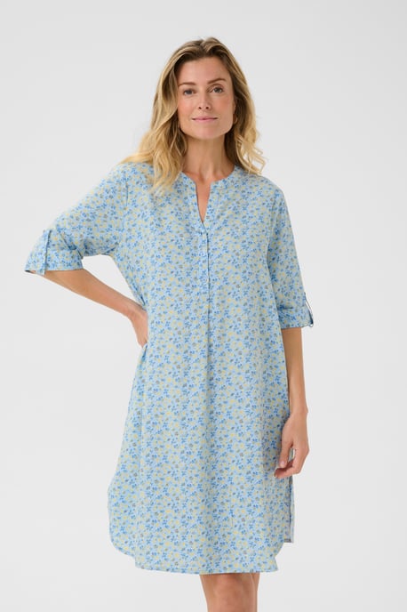 Jurk Straight fit Blue Yellow Small Floral blue multi - Image 3