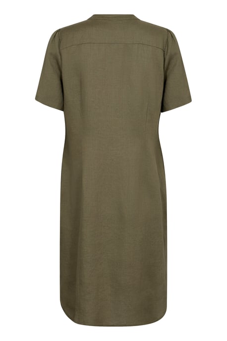 Jurk Regular fit olive - Image 5