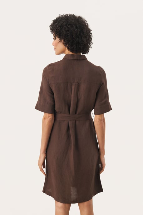 Jurk Regular fit brown - Image 3
