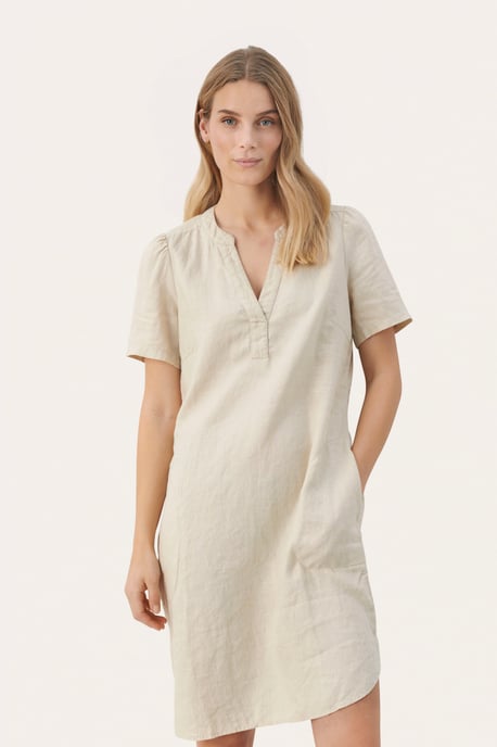 Jurk Regular fit offwhite - Image 2