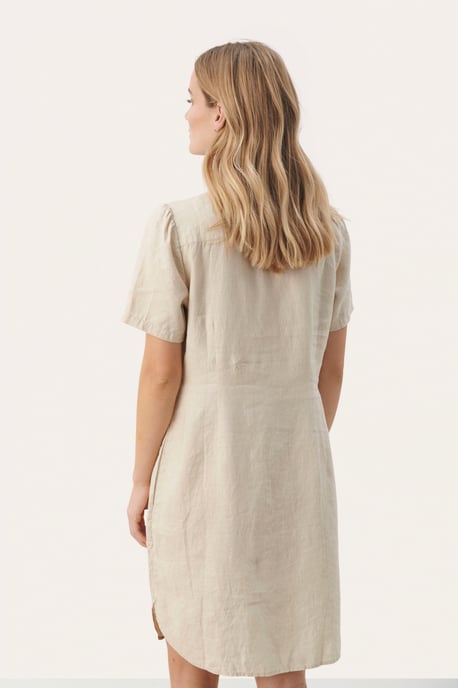 Jurk Regular fit offwhite - Image 3