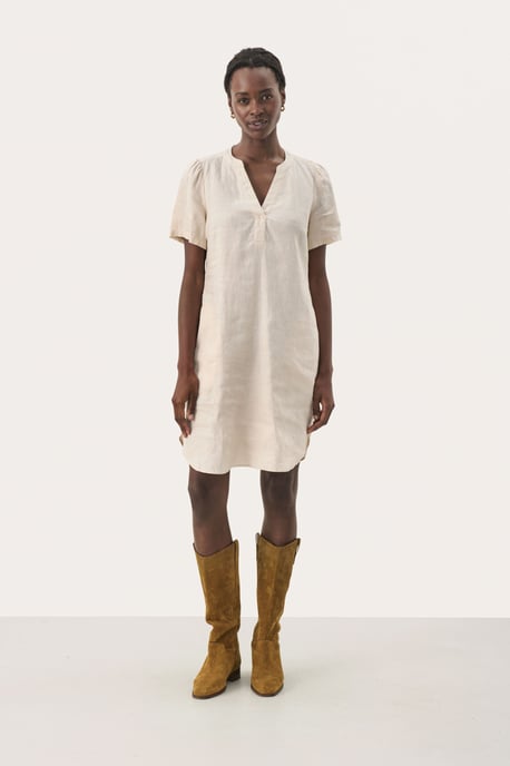 Jurk Regular fit offwhite - Image 1