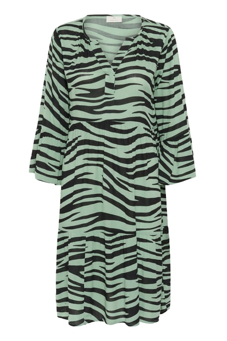 Jurk A-shape black green - Image 4