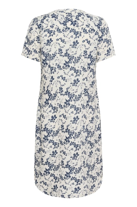 Jurk Regular fit white blue - Image 5