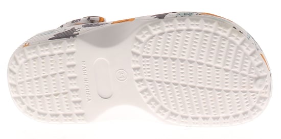 Younger Childrens Clog Sandals Dinosaur white - Image 5