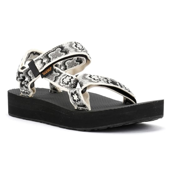 Teva Midform Universal Women's Black/White Floral Sandals - Image 2