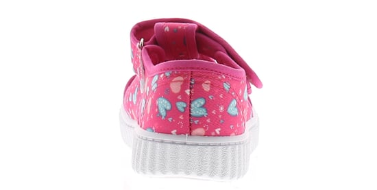 Chatterbox Infant Girls Canvas Pumps Sandals Hearts pink - Image 4