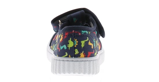 Chatterbox Infants Childrens Canvas Pumps Sandals Chat Rex navy - Image 4