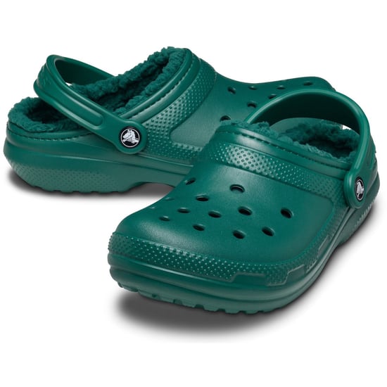 Crocs Classic Lined Clog Termoplastiska Smaragdfärgade Tofflor - Image 3