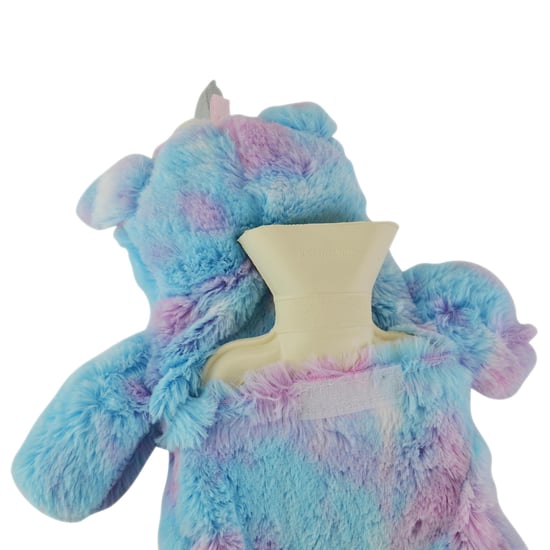 Rainbow Kleurrijke Pluche Eenhoorn Warmwaterkruik - 750 ml - Image 3