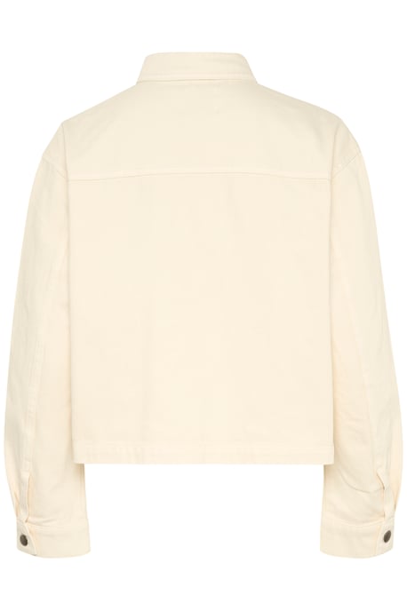 Denim jacket Loose fit Creme - Image 5