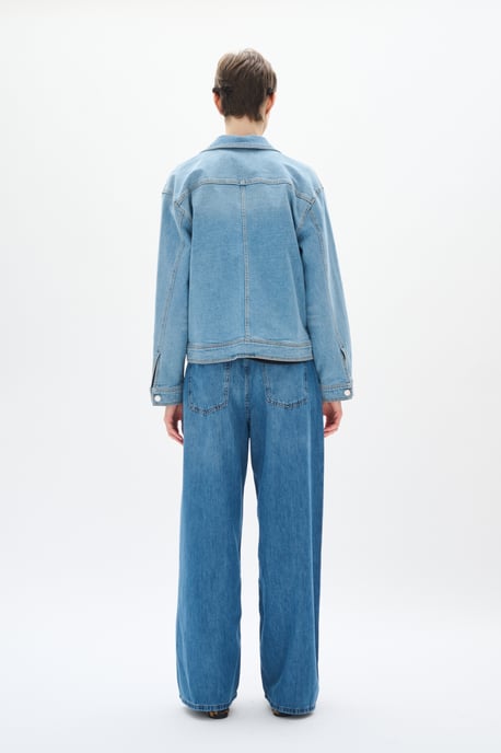Denim jacket Relaxed fit Light Washed Denim - Image 4
