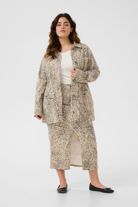 Denim jacket Loose fit Abstract Leopard - Image 1