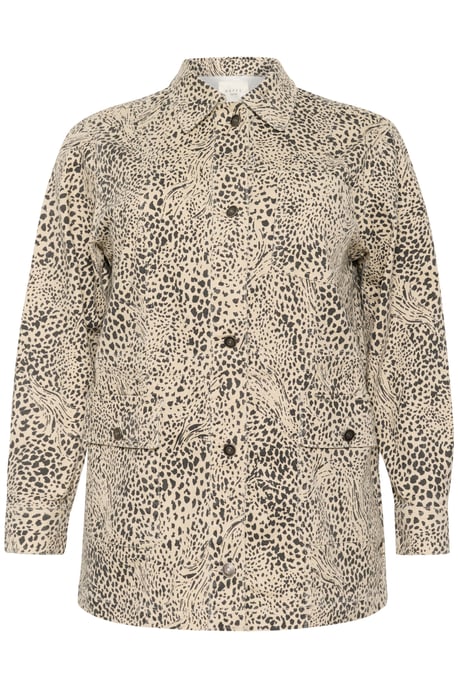 Denim jacket Loose fit Abstract Leopard - Image 4