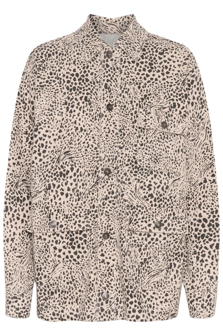Denim jacket Loose fit Abstract Leopard - Image 4