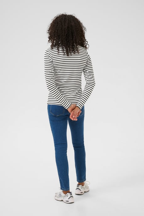 Long sleeved T-shirt Regular fit Chalk / 52737 Midnight Marine - Image 5