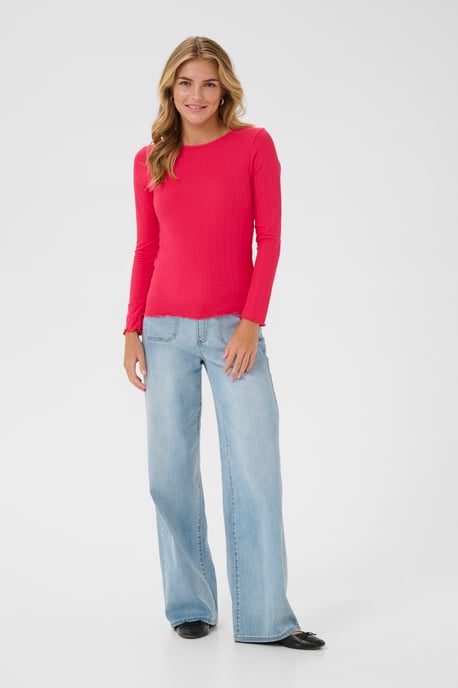 Long sleeved T-shirt Regular fit Virtual Pink - Image 1