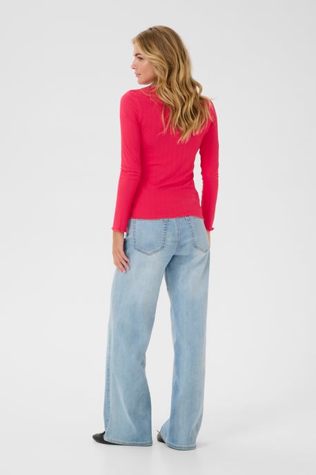 Long sleeved T-shirt Regular fit Virtual Pink - Image 2
