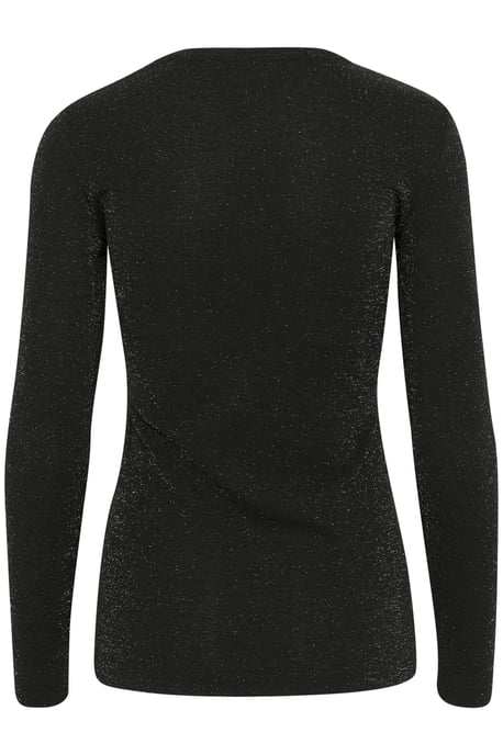 Long sleeved T-shirt Slim fit Black - Image 5