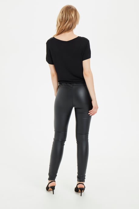 Leggings Slim fit Black deep - Image 4