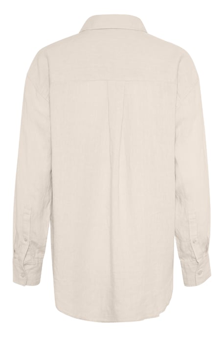Long sleeved shirt Oversize fit French Oak - Image 5