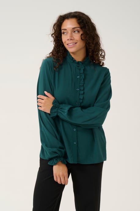 Long sleeved shirt Straight fit Sea Moss - Image 2