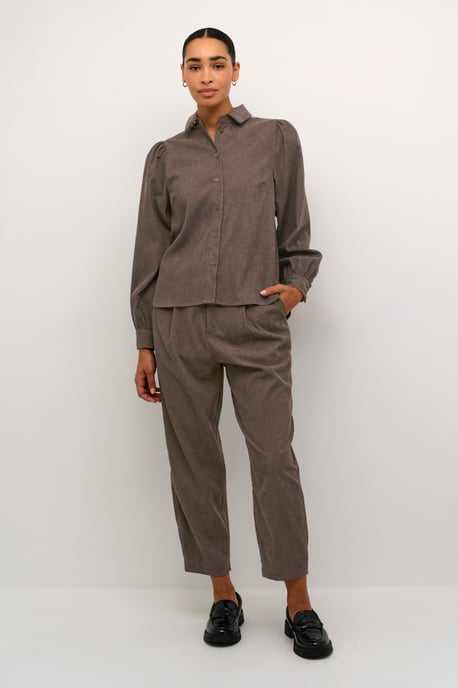 Long sleeved shirt Regular fit Major Brown C. - Image 1