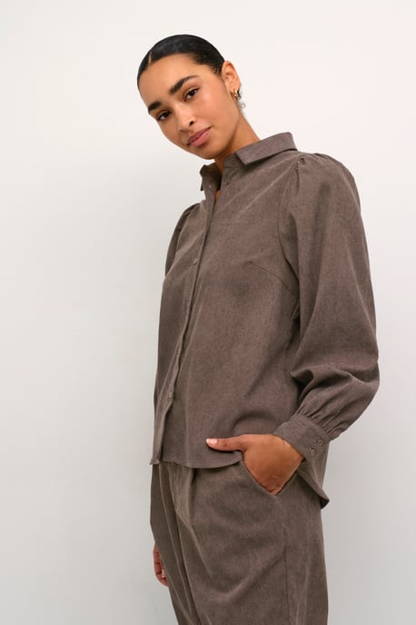 Long sleeved shirt Regular fit Major Brown C. - Image 2