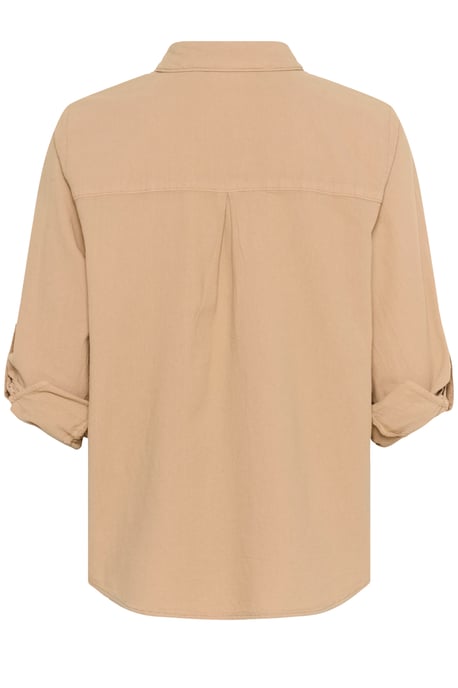 Long sleeved shirt Regular fit Classic Sand - Image 5