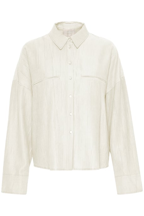 Shirt met lange mouwen Regular fit Whisper White - Image 4