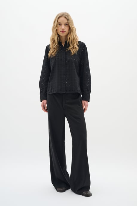 Overhemd met lang mouwen Loose fit Blac - Image 1