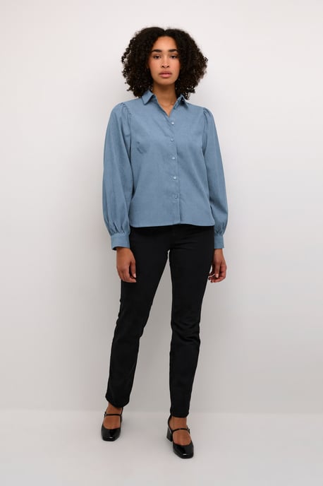 Long sleeved shirt Regular fit Celestrial Blue C. - Image 1