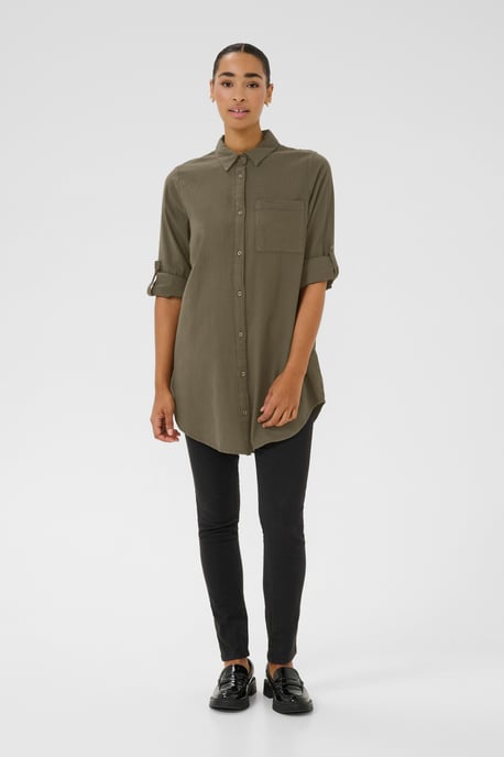 Long sleeved shirt Loose fit Grape Leaf - Image 1