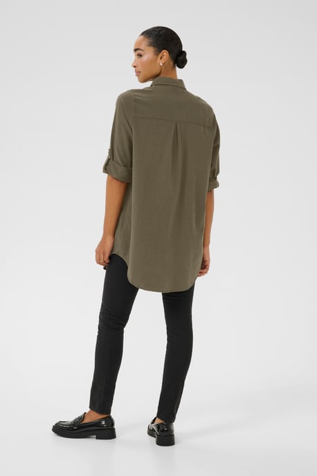 Long sleeved shirt Loose fit Grape Leaf - Image 2