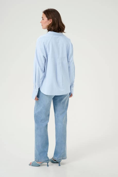 Long sleeved shirt Loose fit Soft Chambray - Image 2